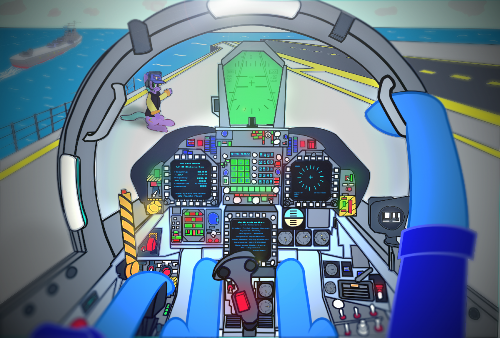 READY FOR TAKE OFF
