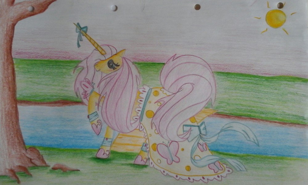 Fluttershy before the Canterlot Wedding 