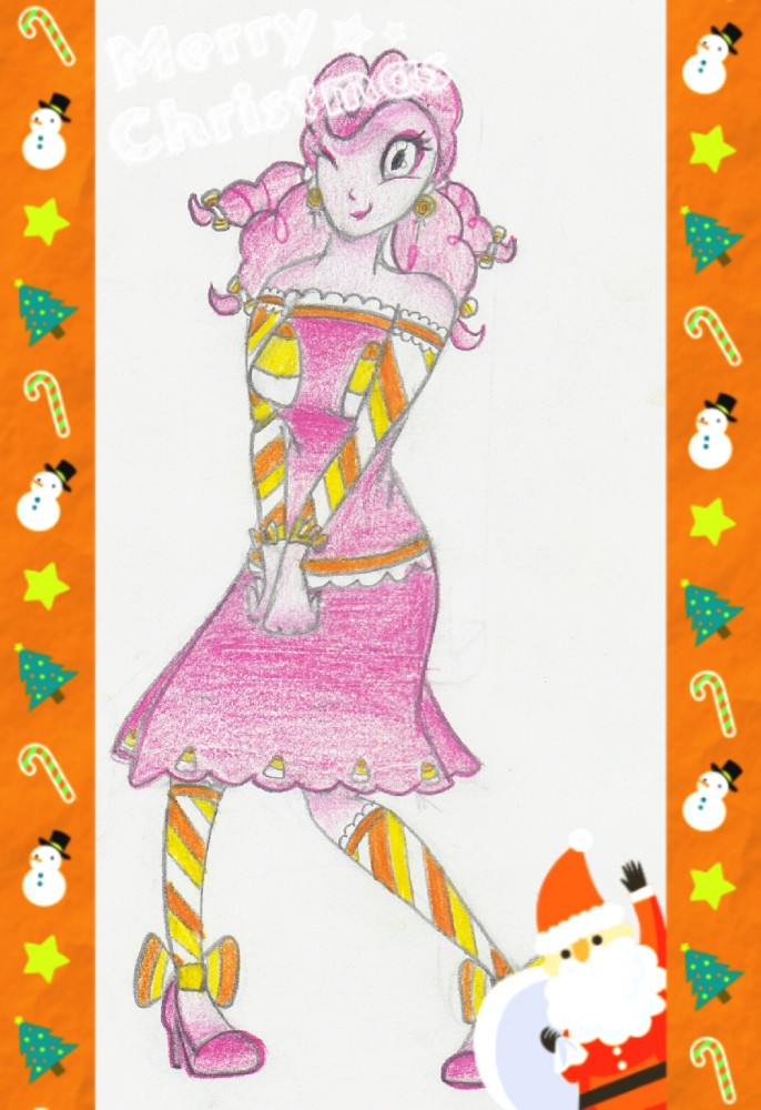 Projet Noel: Le reveillon de Pinkie!