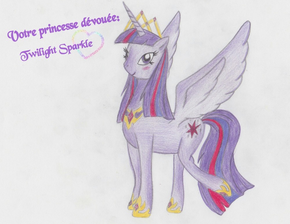 Votre princesse dévouée: Twilight Sparkle 