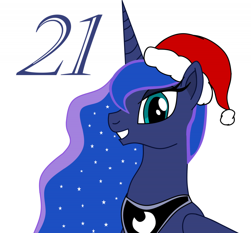 Princesse Luna pour le Calendrier de l'Avent