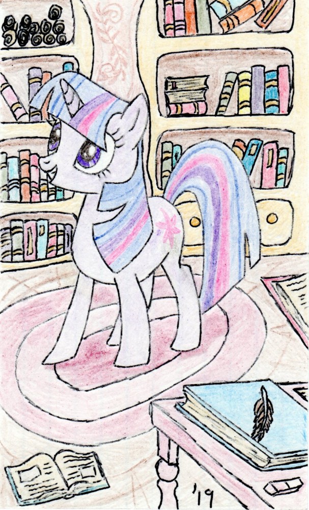 At the Library