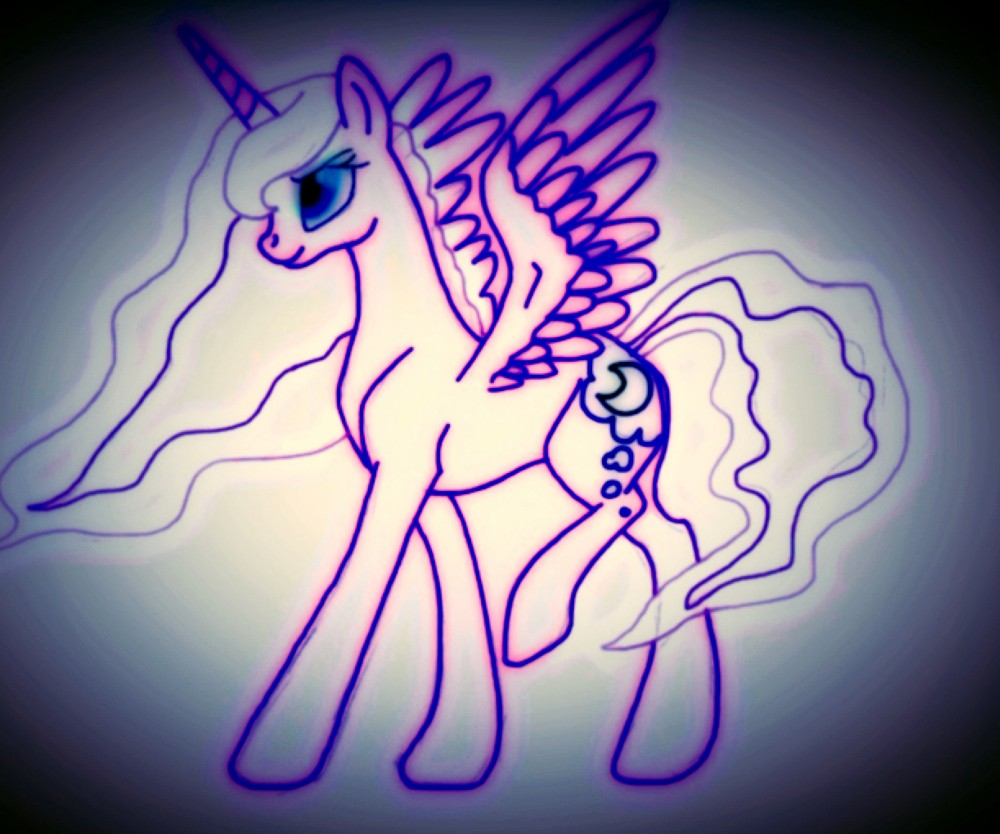 Fond d'écran Princesse Luna