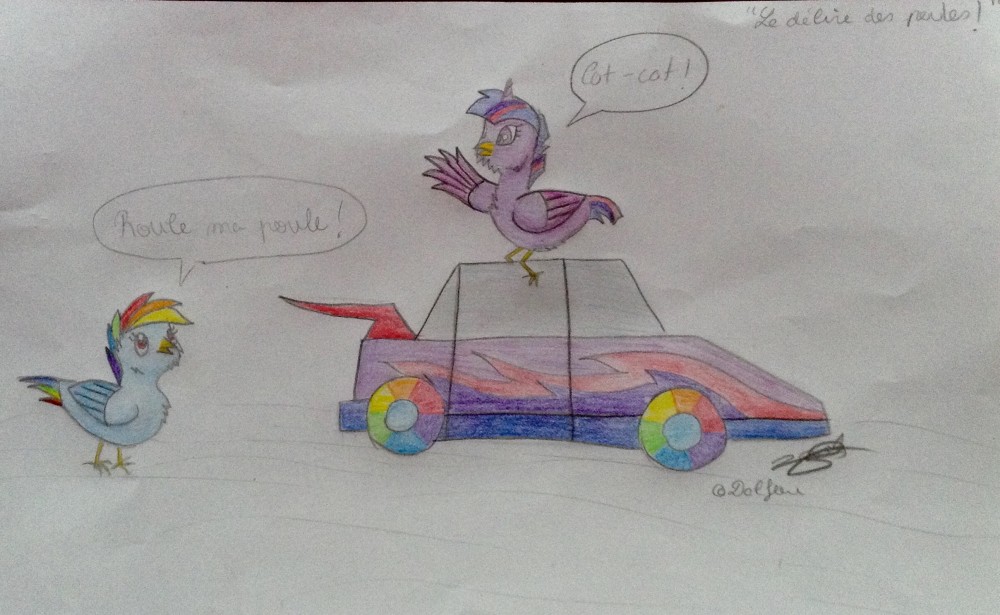 Le délire des poules! (AlexAlpha)