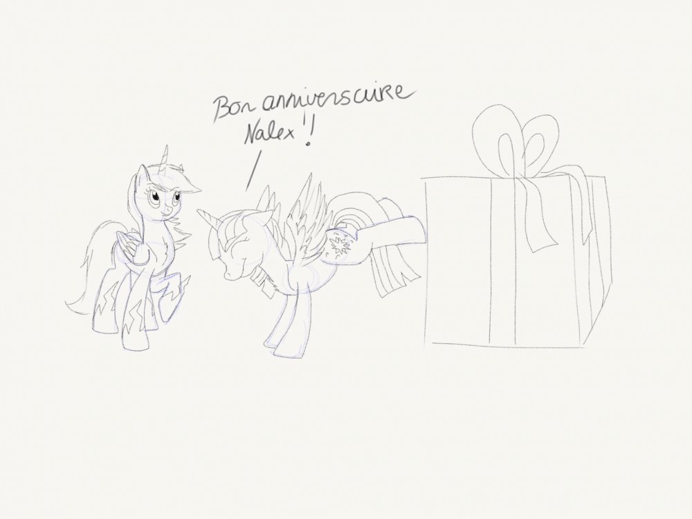 Bon anniversaire Alex! (Brouillon)