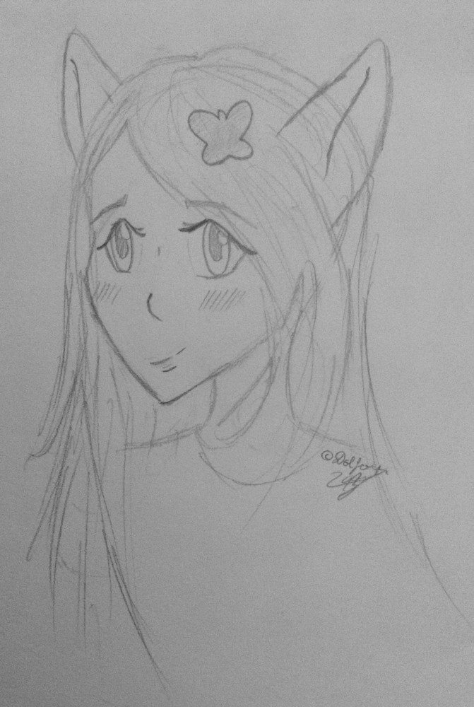 Human Fluttershy (portrait)
