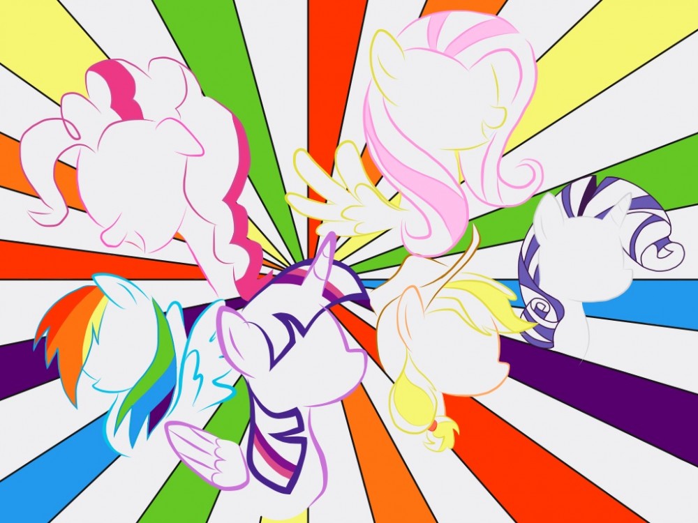 Mane six!