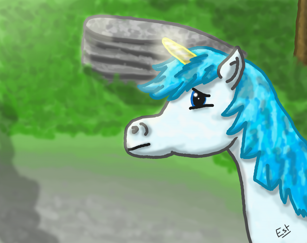 Shining Armor dans la foret