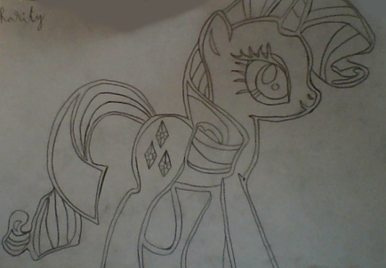 Rarity (2ème dessin)