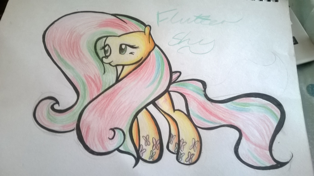 Rainbow power Fluttershy