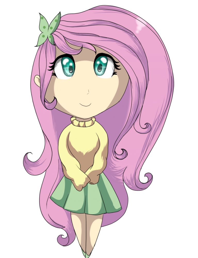 Human Fluttershy
