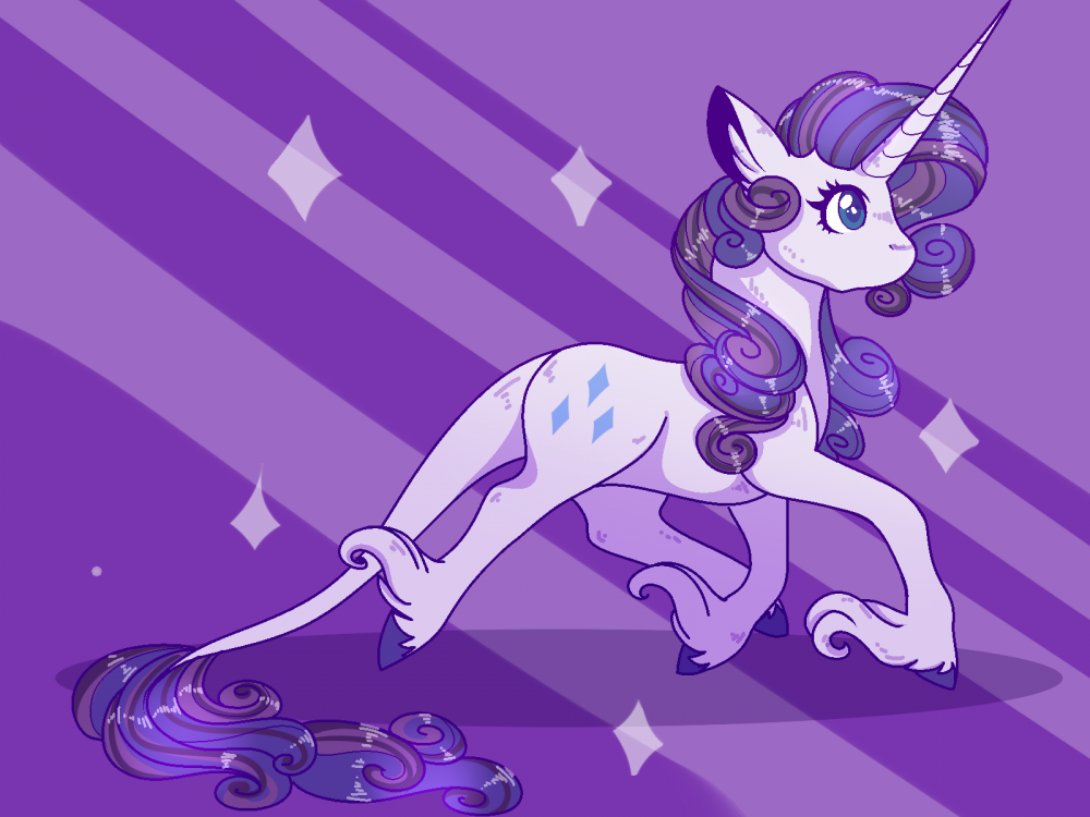 marshmallow horse