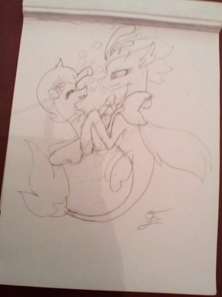 Reine Novo et Princesse Skystar
