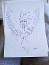 Un brouillon de Rainbow Dash