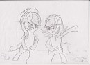 (Vieux dessin) RD & AJ - Soirée jeux-vidéos