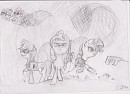Quelque part dans une guerre à Equestria ~