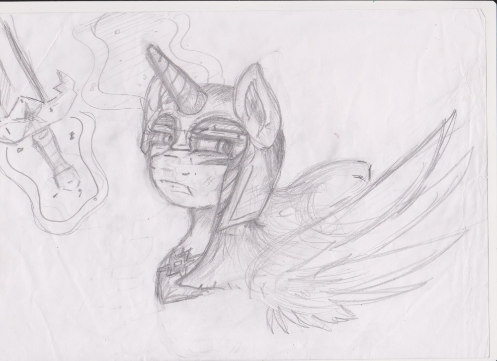 Twilight Sparkle in the war.