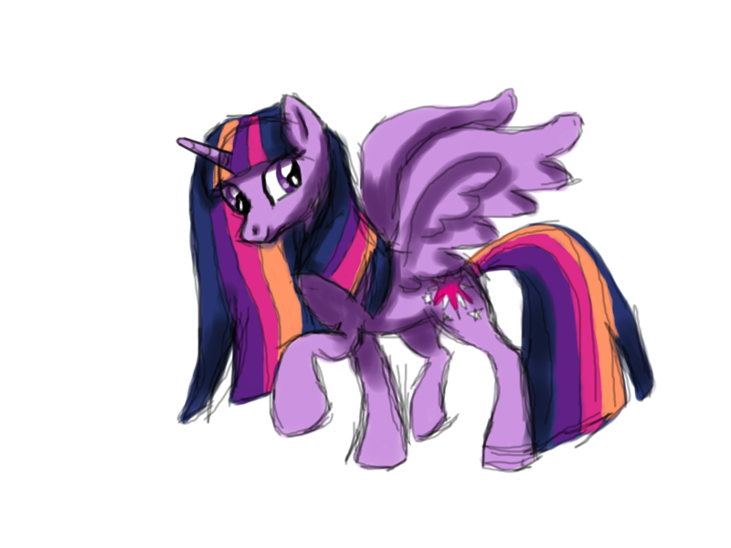 Twilight Sparkle Sketchy