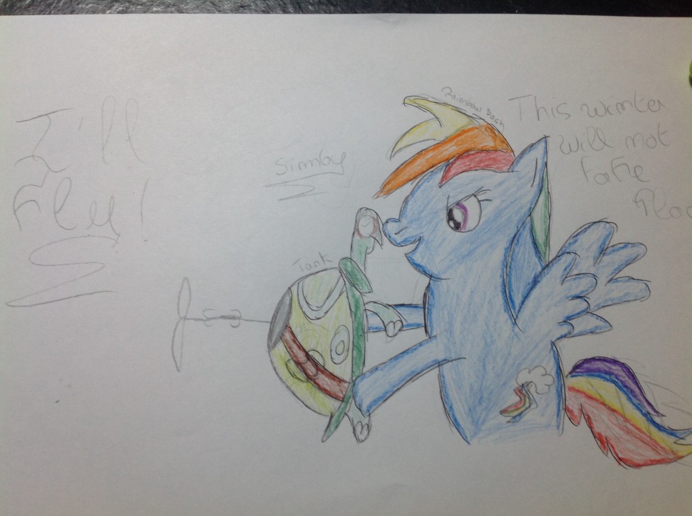 I'll fly !