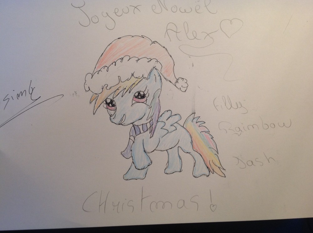 Joyeux nowel Alex. <3