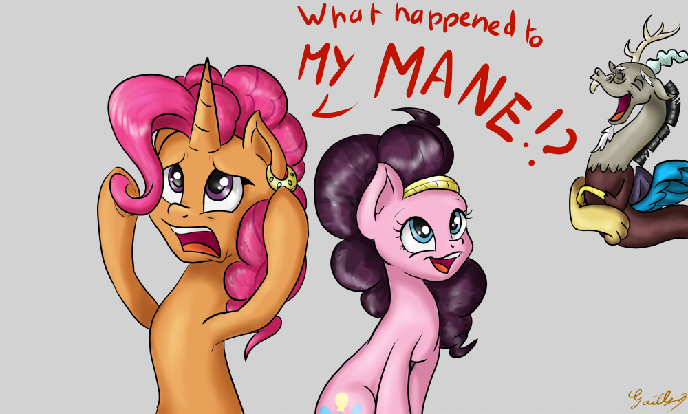 What happened to my mane!?