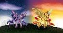 Sunset et Twilight: Héritières