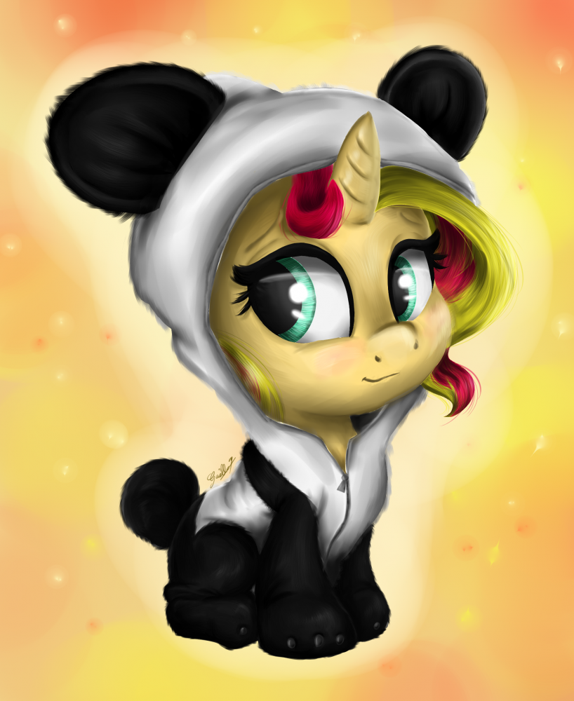 Panda Sunset
