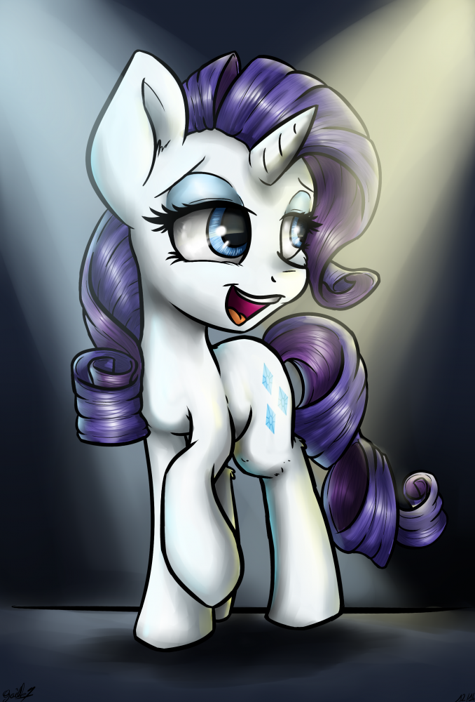 Le défilé de Rarity