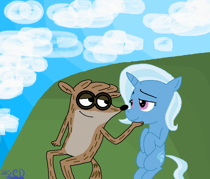 Crossover: Rigby X Trixie
