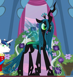 Detail Queen Chrysalis