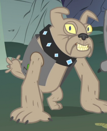 Detail Spot the diamond dog