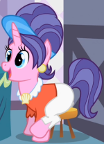 Detail Rarity's mother
