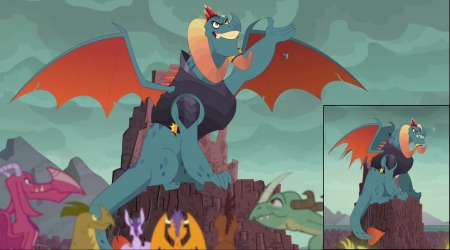 Detail Dragon Lord Torch