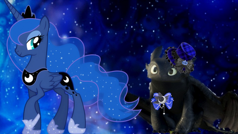 Krokmou et Luna