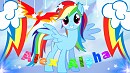 Rainbow Dash&Philomena~Alex Alpha~Signature 