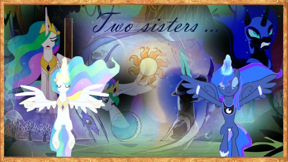Two sisters...-Céléstia,Luna