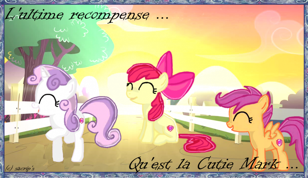 L'ultime récompense ...