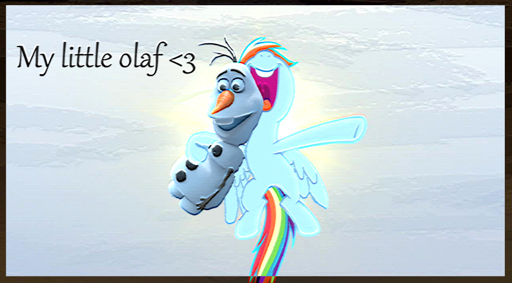 My little olaf ! pour alex'