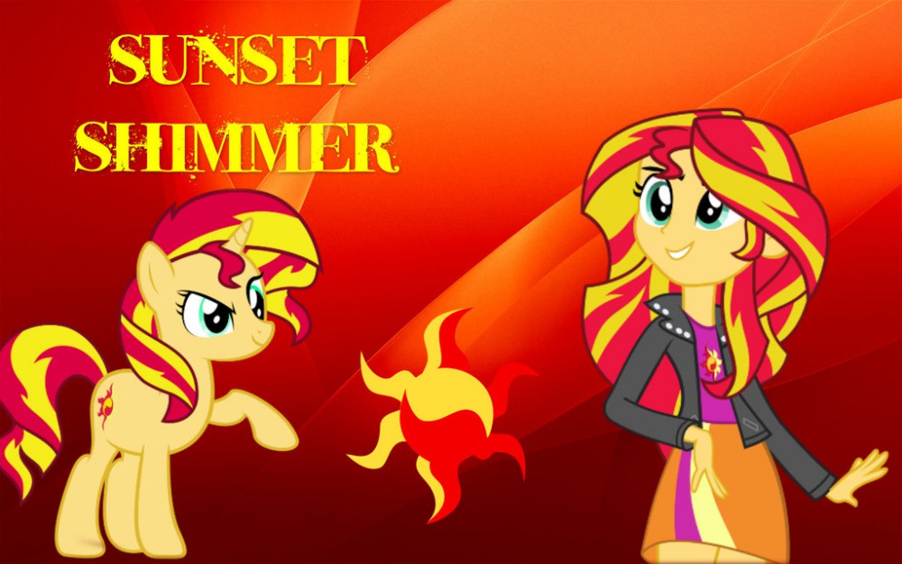 Sunset Shimmer Wallpaper
