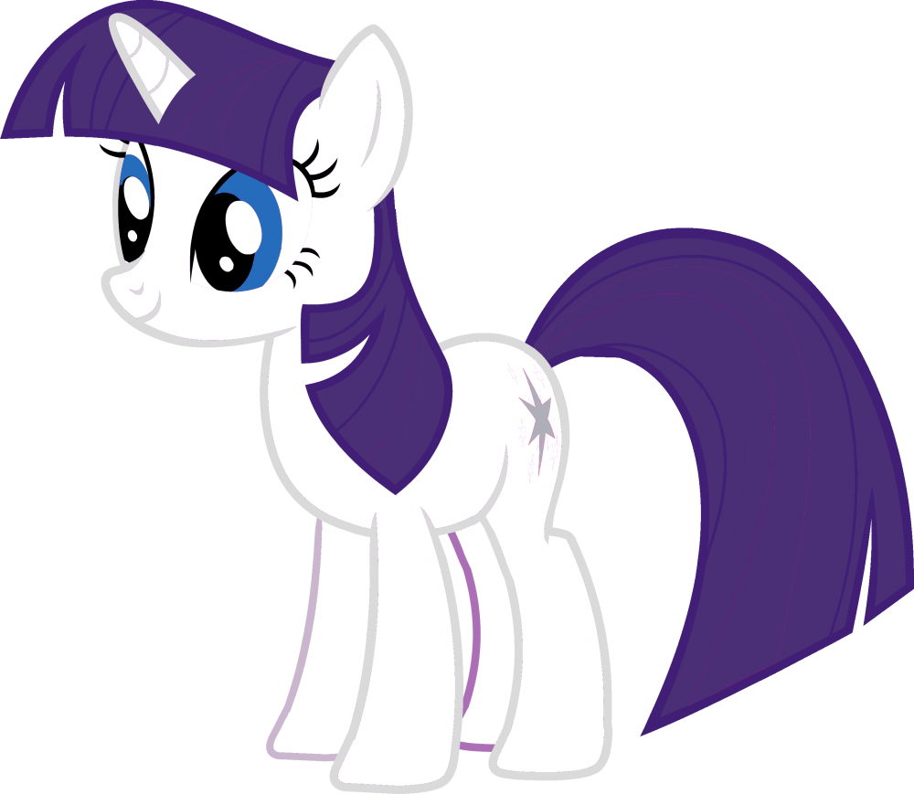 Twilight avec les couleurs de Rarity