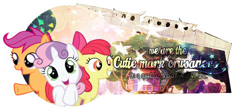 We are the cutie mark crusaders-Signature