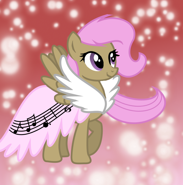 Winged Melody gala dress