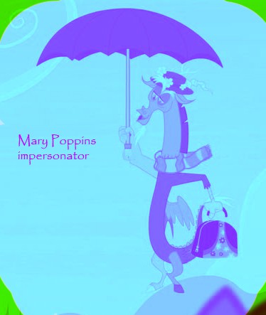 Marry Poppins impersonator