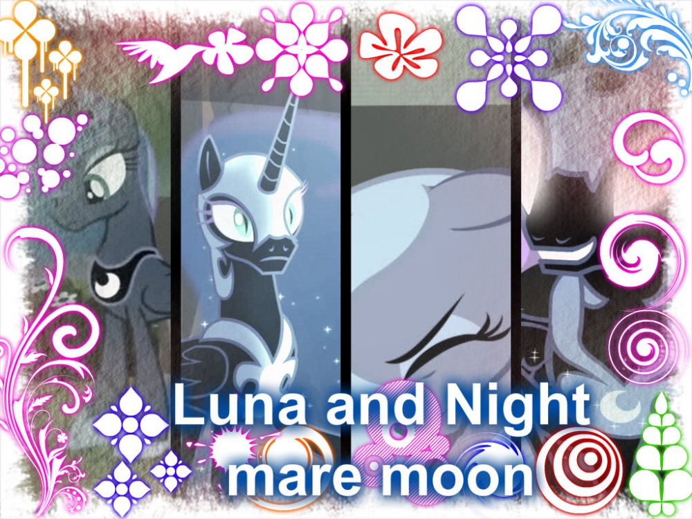 Luna and nightmare moon