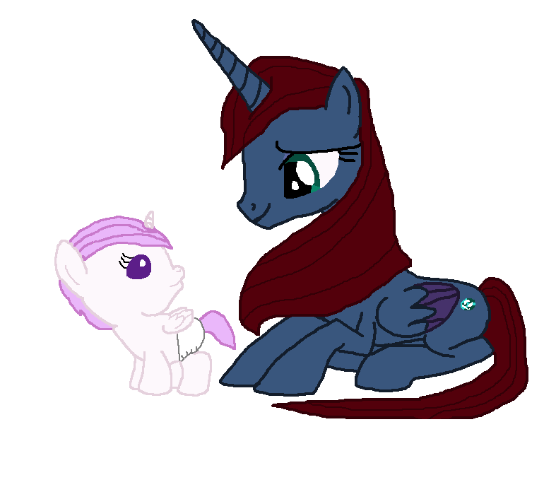 Gaia with Baby Celestia