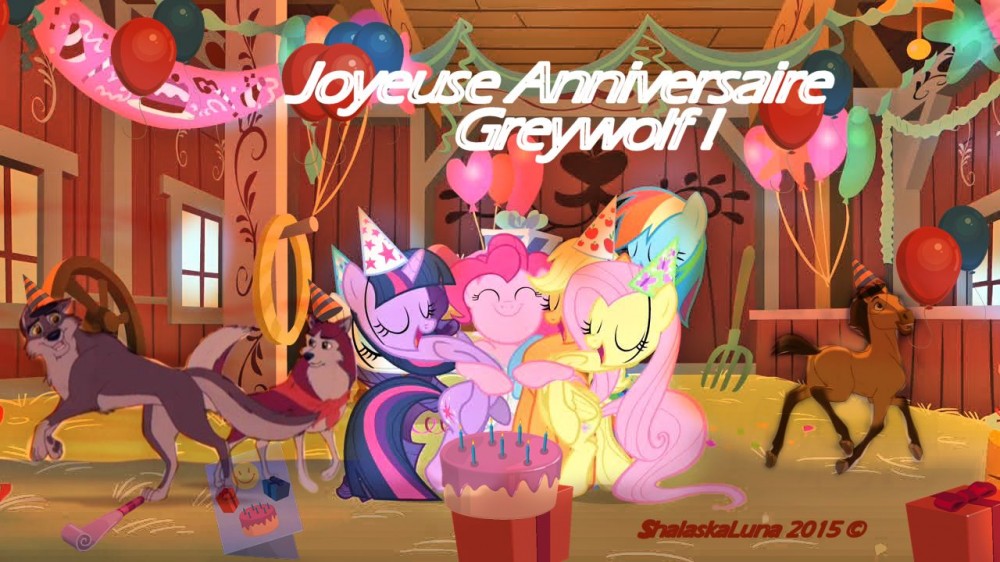 Joyeuse anniversaire Greywolf 