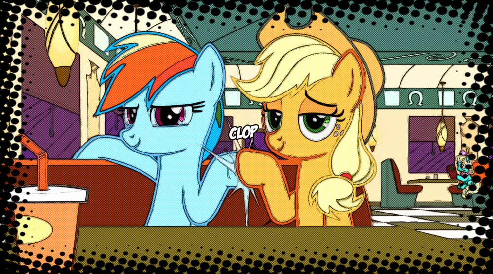 Dashie et AJ se la jouent Comics !