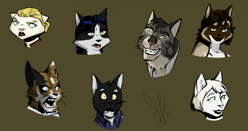 Anthro Cats