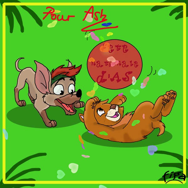 Pour Ash, ma part d'art trade =D