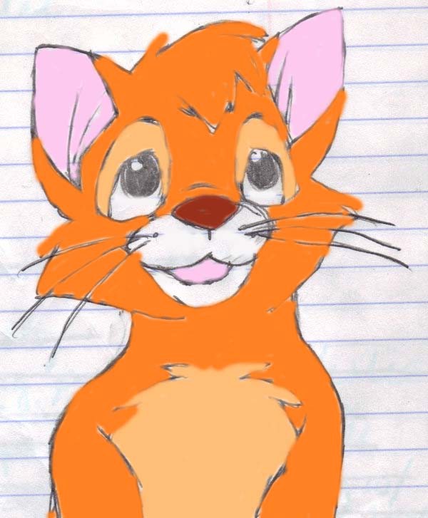 Old Oliver Drawing 2 Colored